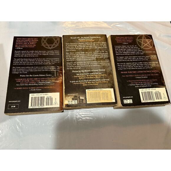 Karen Chance PB book lot of 3 Cassie Palmer Midnight's Daughter Embrace the Nigh - Picture 3 of 6